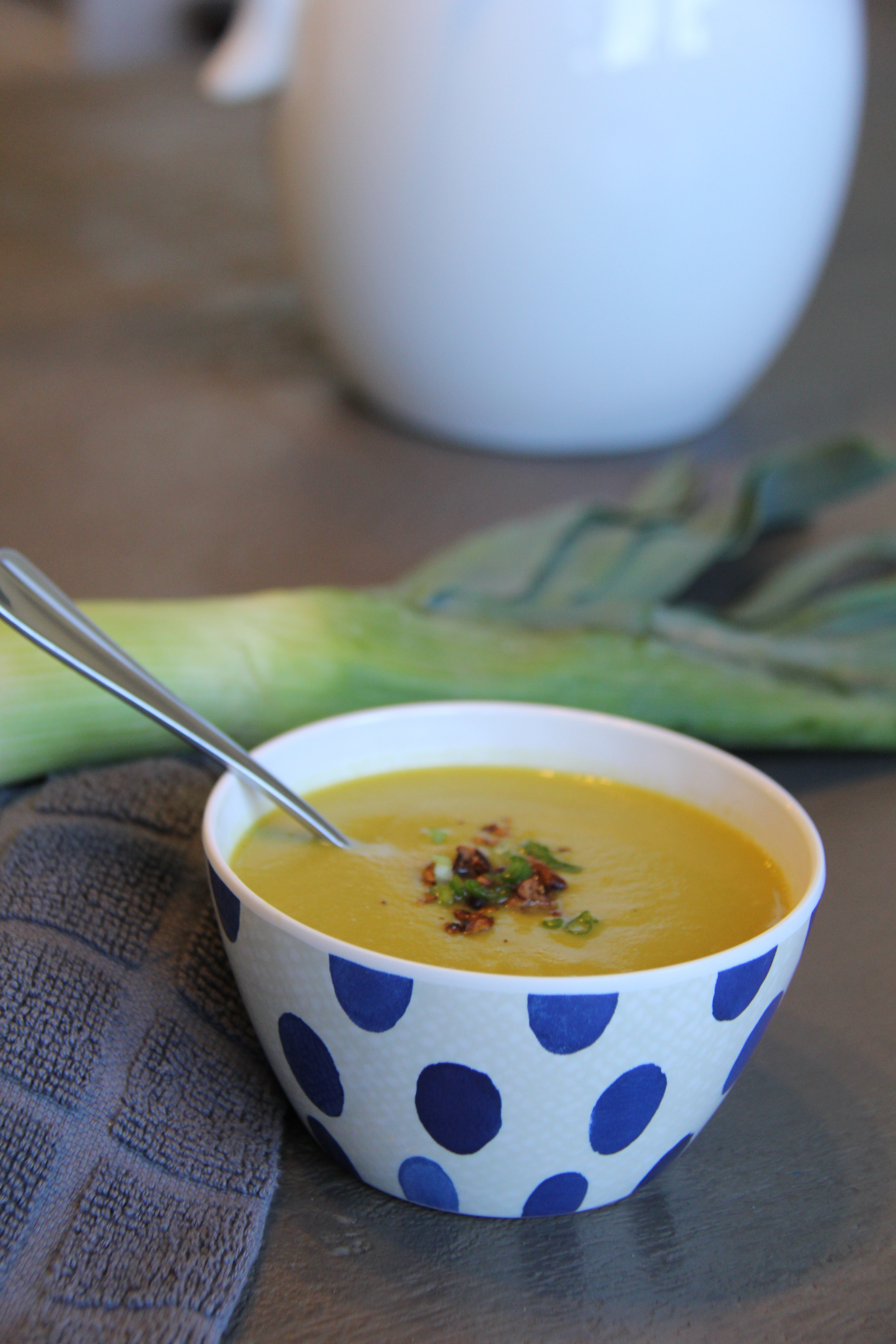 Bill Clinton's Acorn Squash and Leek Soup with Toasted Pecans | THE ...